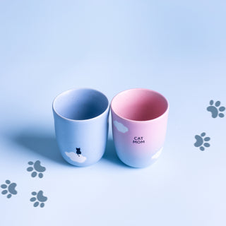 Cloud Sunset Medium Cup 220ml Dog Mom