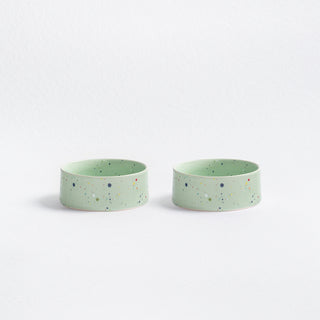 Neue Party Haustiernapf 14cm Set 2 Grün