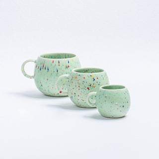 New Party Ball Mug 250ml Green - Egg Back Home