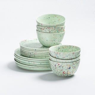 New Party Set 24 Pieces Green