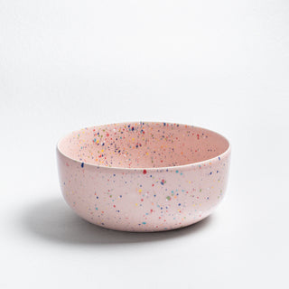 New Party Salad Bowl 26cm Pink - Egg Back Home
