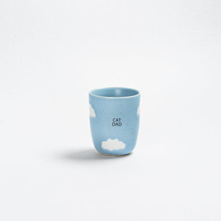 Cloud Medium Cup 220ml Cat Mom & Dad 2 Pieces Set - Egg Back Home