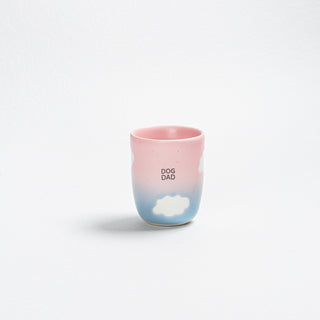 Cloud Sunset Medium Cup 220ml Dog Dad - Egg Back Home