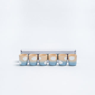 Cloud Peach Sky Espresso Cup - Egg Back Home