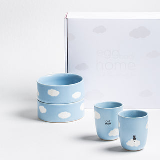 Cloud Meow 4 Pieces Set My Pet Collection 14cm - Egg Back Home