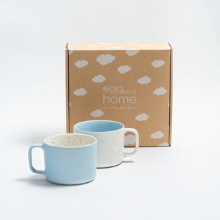 Breeze Party In/Out Stoneware Duo Set Mug 450ml Blue