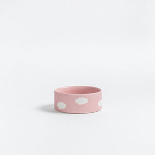 Pink Cloud Pet Bowl 14cm 2 Pieces Set