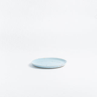 New Party Bread Plate 17cm Soft Blue