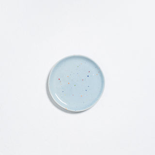 New Party Bread Plate 17cm Soft Blue