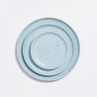New Party Stoneware Set 30 Pieces Mix Color