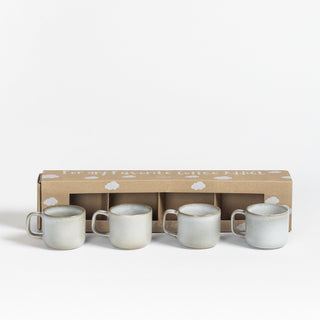 Terra Stoneware Mug 60ml 4 Pieces Set