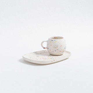 New Party Ball Mug 90ml White - Egg Back Home