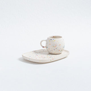 New Party Ball Mug 90ml - Mix 6 Pieces - Egg Back Home