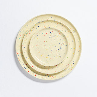 New Party Stoneware Set 30 Pieces Mix Color