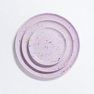 New Party Stoneware Set 30 Pieces Mix Color