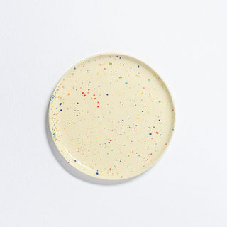 New Party Salad Plate 22cm Yellow - Egg Back Home