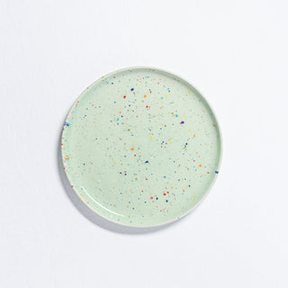 New Party Salad Plate 22cm - Mix 6 Pieces - Egg Back Home