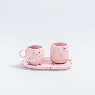 New Party Ball Mug 90ml - Mix 6 Pieces - Egg Back Home