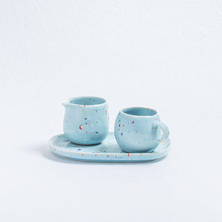 New Party Ball Mug 90ml Blue - Egg Back Home
