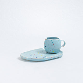 New Party Ball Mug 90ml - Mix 6 Pieces - Egg Back Home