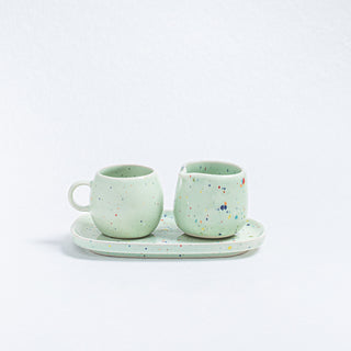 New Party Ball Mug 90ml - Mix 6 Pieces - Egg Back Home