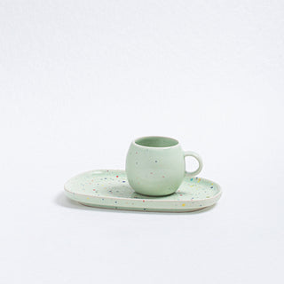 New Party Ball Mug 90ml - Mix 6 Pieces - Egg Back Home