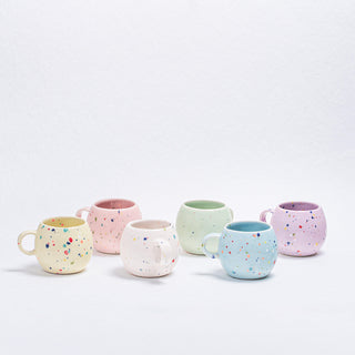 New Party Ball Mug 90ml White - Egg Back Home