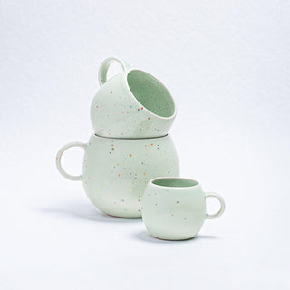 New Party Ball Mug 250ml Green - Egg Back Home