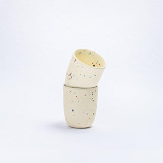 New Party Medium Cup 220ml - Mix 6 Pieces - Egg Back Home