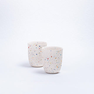 New Party Medium Cup 220ml - Mix 6 Pieces - Egg Back Home