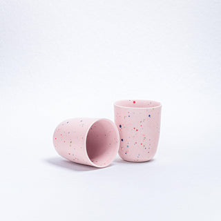 New Party Medium Cup 220ml - Mix 6 Pieces - Egg Back Home