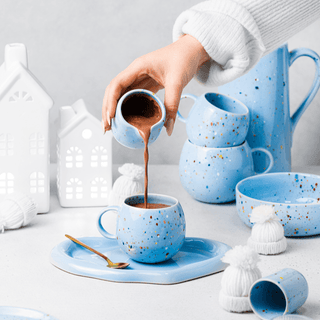 New Party Ball Mug 250ml Blue - Egg Back Home