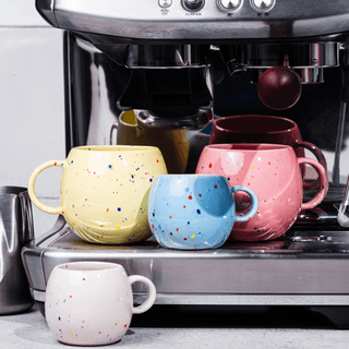 New Party Ball Mug 500ml Yellow - Egg Back Home