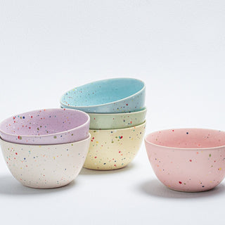 Nuevo Juego de Loza para Fiesta 30 Piezas Colores Mezclados