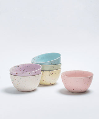 New Party Bowl 16cm - Mix 6 Pieces