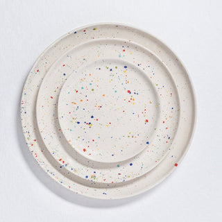 New Party Bread Plate 17cm White