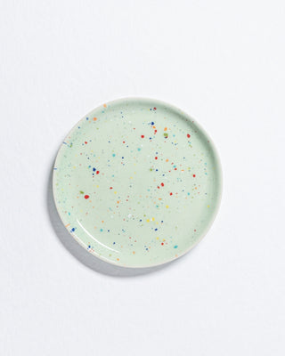 New Party Bread Plate 17cm Green