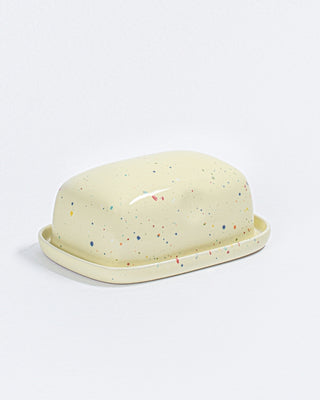 New Party Stoneware Butter Dish