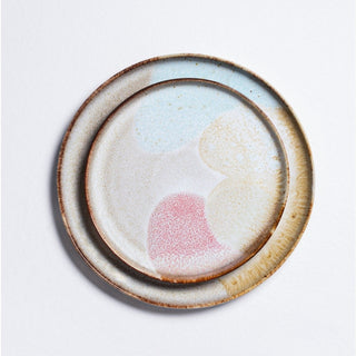 Assiette à salade glace fondante 22cm