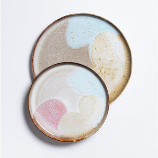 Assiette à salade glace fondante 22cm