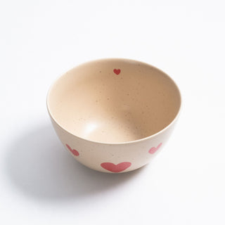Cozy Hearts Stoneware Bowl 16