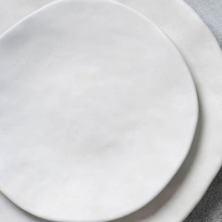 Saladebord van puur steengoed, 21 cm