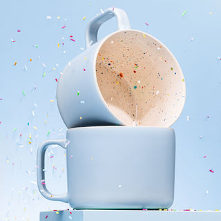 Breeze Party In Stoneware Mug 450ml Blue