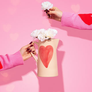 Cozy Hearts Stoneware Pitcher 1.5L Limited Edition