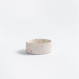 New Party Pet Bowl 14cm Set 2 White