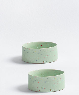 New Party Pet Bowl 16,5cm Set 2 Green