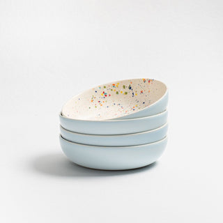 Breeze Party In Stoneware Pasta Plate 21cm Blue