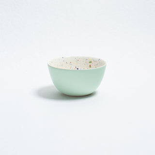 Breeze Party In Stoneware Bowl 16cm Green
