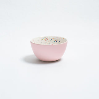 Breeze Party In Stoneware Bowl 16cm Pink