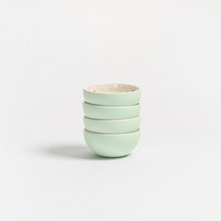 Breeze Party In Stoneware Mini Bowl Green